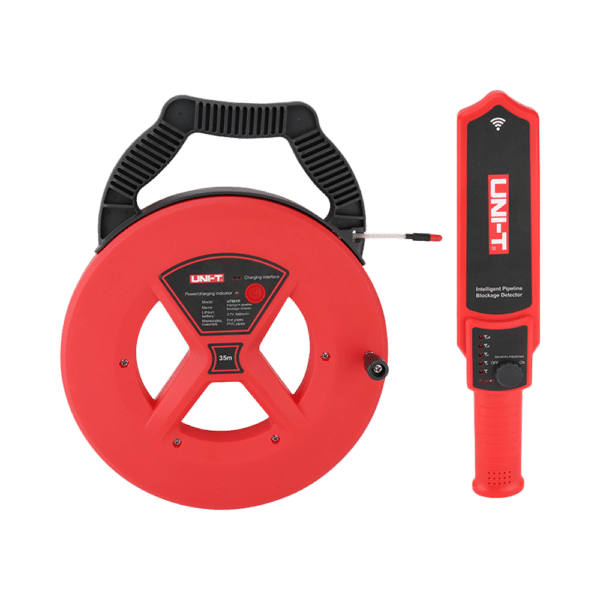 Detector de bloqueo de tuberías - Hasta 35m de tubería - Permite detectar tuberías a 50cm - Tubería compatible: acero