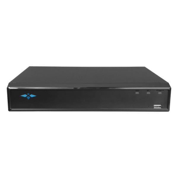 Grabador X-Security NVR para cámaras IP - 16 CH vídeo IP - Resolución máxima grabación 12 Mpx - 1 CH reconocimiento facial - 2 CH reconocimiento de humanos y vehículos - Compresión H.265+