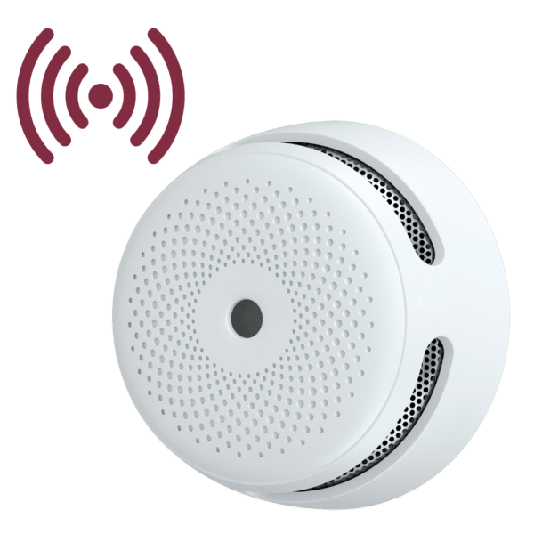 Mini detector de humo autónomo X-Sense - Permite conectar 24 detectores por RF 868MHz - Duración de la batería 5 años (reemplazable) - Indicador luminoso de alarma - Alarma sonora 85 dB a 3m - Certificado EN 14604