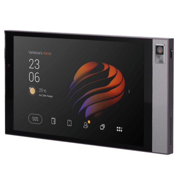 Monitor Android 10.0 para domótica - Pantalla TFT de 8" | Aplicaciones de terceros - Audio bidireccional | Monitor de videoportero - TCP/IP