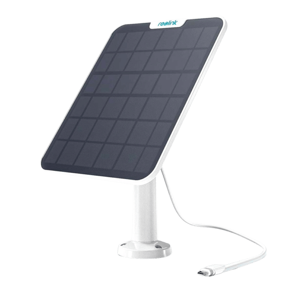Reolink Panel Solar 2 - Potencia 6W - Eficiente - Fácil instalación - Compatible con camaras Reolink - Apta para exterior