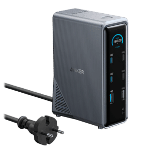 Estación de carga 14 en 1 Anker - 1x Ethernet 1Gbps - 7x USB-C