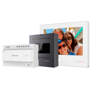 Kit de videoportero - Tecnología 2 hilos HD con WiFi - Placa y monitor | Permite 8 monitores más - Firmware de fácil configuración sin red - App móvil con P2P - Montaje sobre superficie | IP65