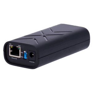 Inyector PoE Dual - Entrada RJ45 10/100/1000 Mbps - Potencia total 60 W - Distancia máxima 100 m - PoE/PoE+ IEEE802.3af/at - Estabilizado y protegido