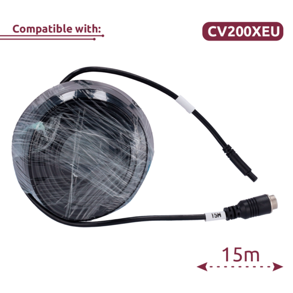 Cable extensor para cámara A2B-15M - Longitud 15M - Compatible con CV200XEU