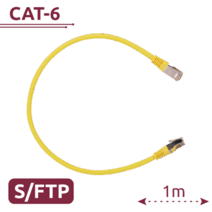SAFIRE Cable SFTPEthernetConectores RJ45Categoría SFTP6A-H-1Y