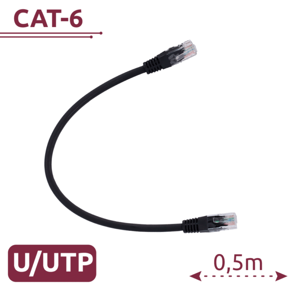 Cable UTP - Ethernet - Conectores RJ45 - Categoría 6 - 0