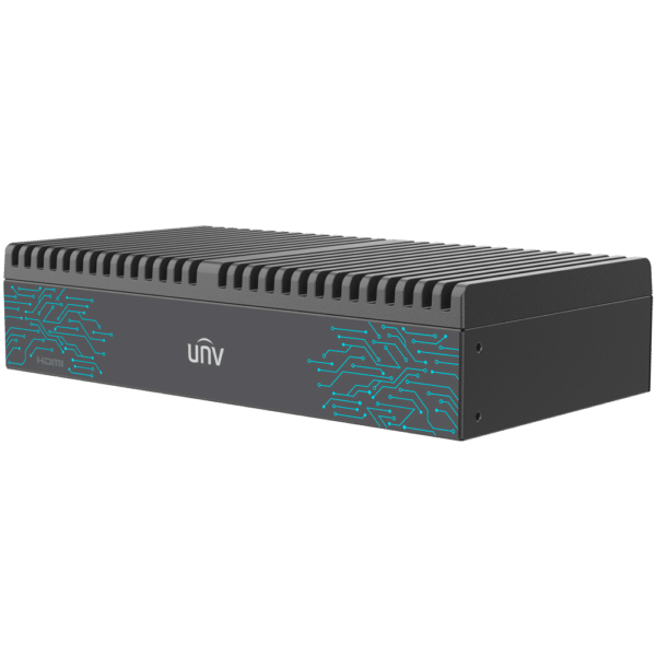 UNIVIEW AI BOX - Servidor con más de 40 funciones Inteligentes - 8 Canales  - 2 x RJ45 10M/100M/1000M - SSD 128 GB Incluido - Reconocimiento Facial