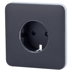 Tapa para enchufe básico tipo F - Compatible con AJ-OUTLETCORE-BASIC - Protección contra polvo