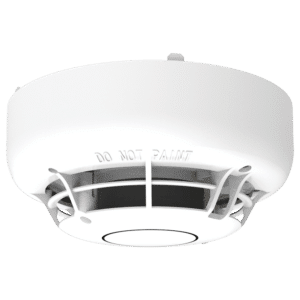 Sensor analógico de calor múltiple con SCI - LED gemelos permiten una visualización de 360° - Mecanismo de bloqueo (sensor a base) - Sensibilidad variable - LPCB y VdS aprobados para las clases A1