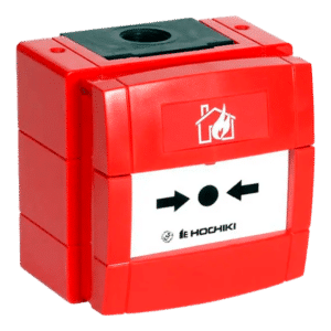 Pulsador convencional de exterior - Elemento reseteable - Indicador de advertencia "dispositivo activado"