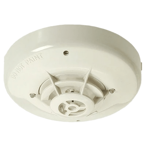 Detector de calor convencional combinado 90 grad - LED gemelos permiten una visualización de 360° - (9.5 ~ 30 V dc) - Requiere base YBN-R 3 - Salida del indicador remoto -