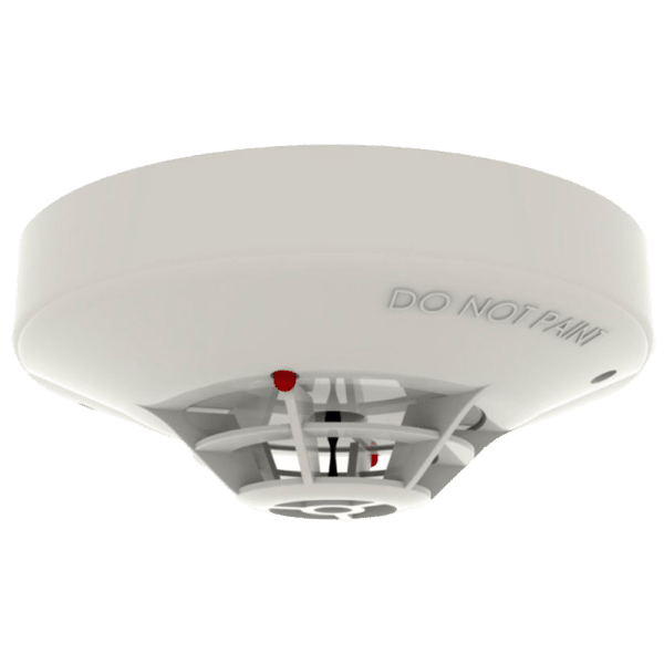 Detector térmico convencional fijo 60 grad - LED gemelos permiten una visualización de 360° - Detector de temperatura fija - (9.5 ~ 30 V dc) - LPCB & VdS