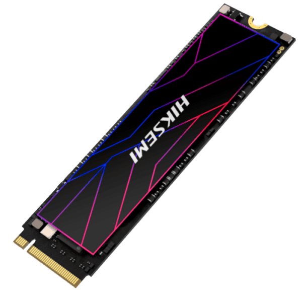 Disco duro SSD Hikvision - Capacidad 2 TB - Interfaz M2 NVMe - Velocidad de escritura hasta 6610 MB/s - Vida útil de larga duración - Para pequeños trabajos pesados y gaming