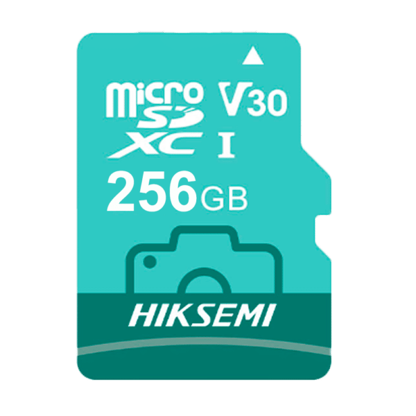 Tarjeta de memoria Hikvision - microSD | Capacidad 256 GB - Clase 10  | Velocidad escritura 70 MB/s - Hasta 300 ciclos de escritura - Formato exFAT - Ideal para móviles