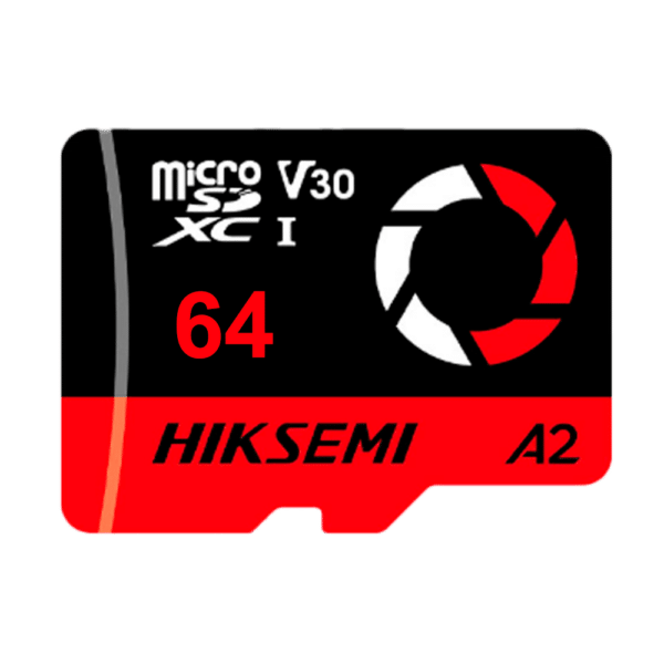 Tarjeta de memoria Hikvision - microSD | Capacidad 64 GB - Clase 10  | Velocidad escritura 150 MB/s - Hasta 3.000 ciclos de escritura - Formato exFAT - Ideal para vídeo e imágenes en 4K