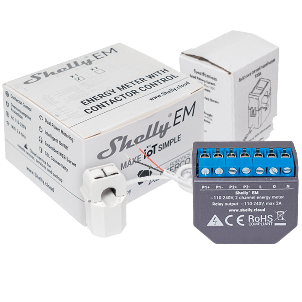 SHELLY Shelly EM + SH-EM-50A WiFi