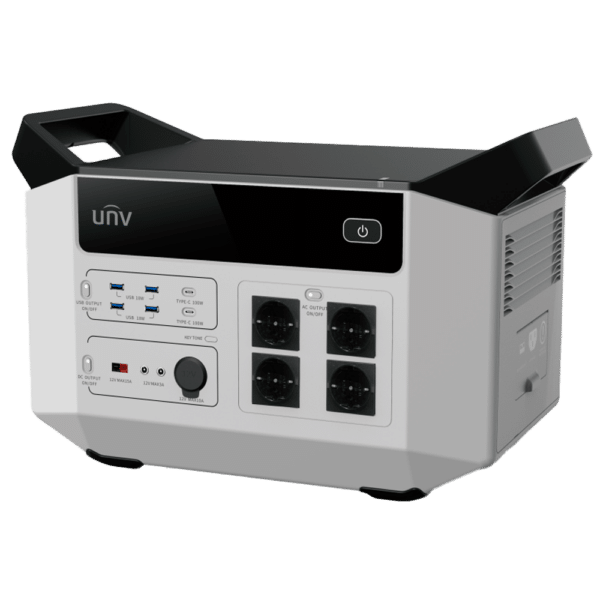 Batería portátil  - Capacidad 2496Wh - Potencia salida 2500W max | Litio - Salidas multiples/Formas de recarga múltiple - 4000 Ciclos de vida  - Pantalla LED | Soporta carga rápida