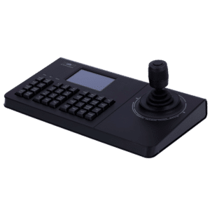 Teclado IP Uniview - Doble interfaz: directo o red - Pantalla LCD 4" - Interfaz IP/RS-232/RS-485 - Joystick 4 axis