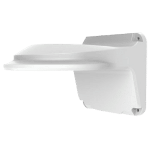 Soporte de pared - Para cámaras domo - Apto para uso en exterior - Color blanco - Pasador de cables