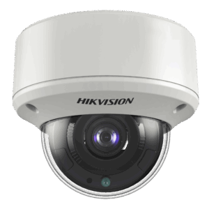 Hikvision - Cámara Domo 4en1 Gama PRO - Resolución 5 Megapíxel (2560x1944) - Lente varifocal motorizada 2.7~13.5 mm Autofocus - Smart EXIR IR Alcance 60 m | Ultra Low Light - Impermeable IP67