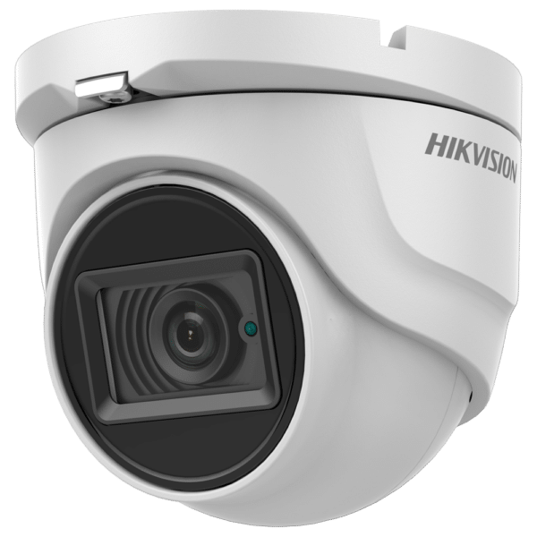 Hikvision - Cámara Domo 4en1 Gama PRO - Resolución 5 Megapíxel (2560x1944) - Lente 2.8 mm | Ultra Low Light - Smart EXIR IR Alcance 30 m - Impermeable IP67