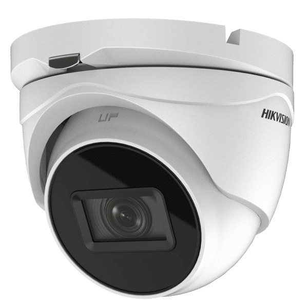 Hikvision - Cámara Domo 4en1 Gama Value - Resolución 1080p (1920x1080) - Lente varifocal motorizada 2.7~13.5 mm Autofocus - IR Alcance 70 m | Ultra Low Light - Impermeable IP67