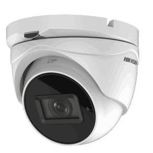 Hikvision - Cámara Domo 4en1 Gama PRO - Resolución 5 Megapíxel (2560x1944) - Lente varifocal motorizada 2.7~13.5 mm Autofocus - Smart IR Alcance 60 m | Ultra Low Light - Impermeable IP67