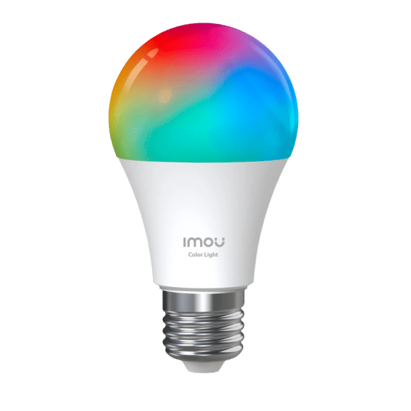 Imou Bombilla inteligente B5 WiFi 2.4GHz Matter - LED RGBW  - Brillo ajustable - Temperatura 2700K - 6500K - Casquillo E27 - Apta para interior