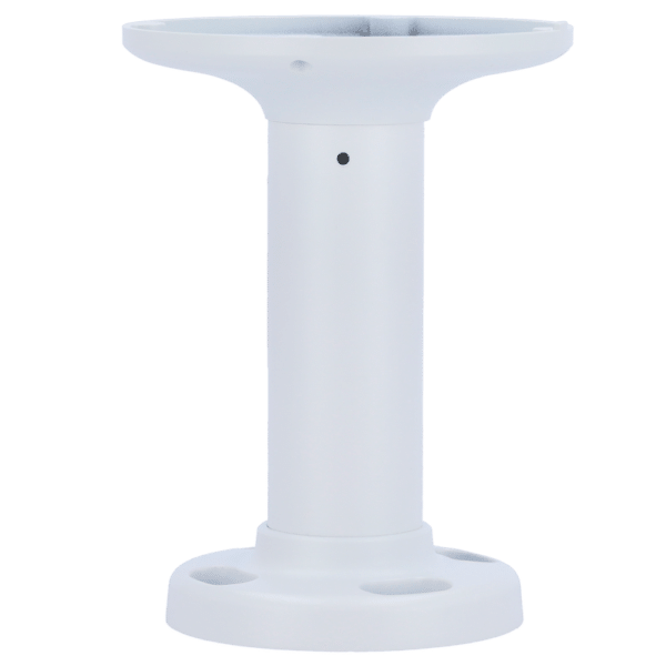 Soporte techo Safire Smart - Altura 183.4 mm - Apto para uso en exterior - Fabricado en aleación de aluminio - Color blanco - Pasador de cables