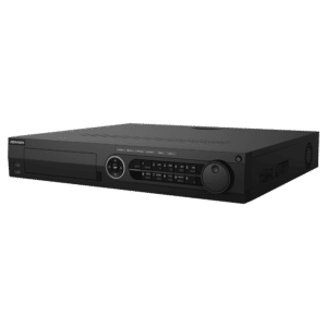 Hikvision DVR 5n1 - 32 CH HDTVI / HDCVI / AHD / CVBS - Hasta 64 canales IP  - Resolución máxima de entrada 4K - Salida HDMI 4K