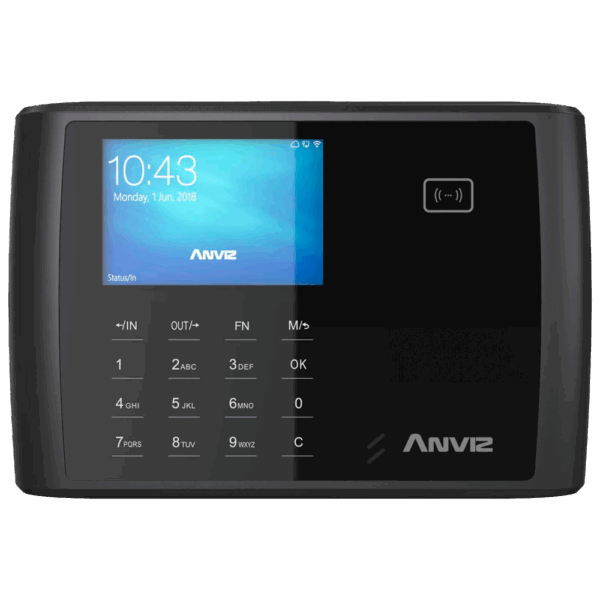 Control de presencia - Tarjeta EM/MF y PIN - 3.000 usuarios | 100.000 registros - TCP/IP