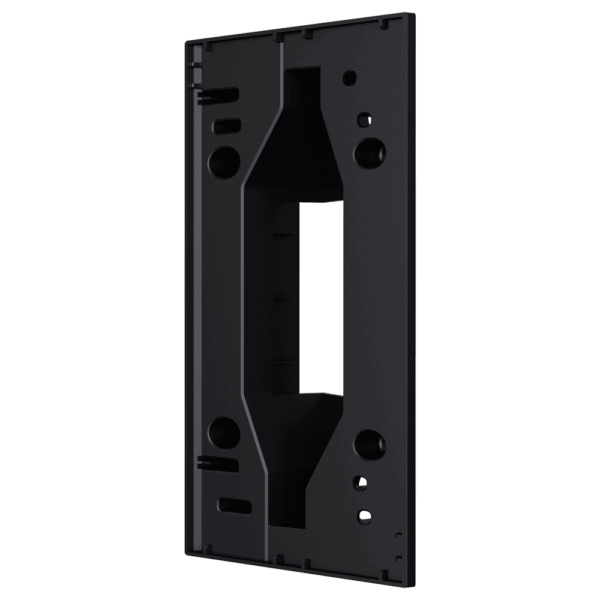 Soporte para videoportero - Específico para Akuvox AK-E12x - Medidas: 147 (Al) x 62 (An) x 37 (Fo) mm - Fabricado en ABS - Montaje en superficie en ángulo - Fácil instalación