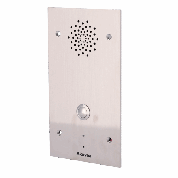 Portero IP antivandálico IK10 - Audio bidireccional - 2 relés | PoE