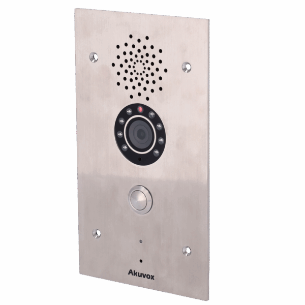 Videoportero IP - Cámara 2 Mpx | Audio bidireccional - 2 relés | PoE