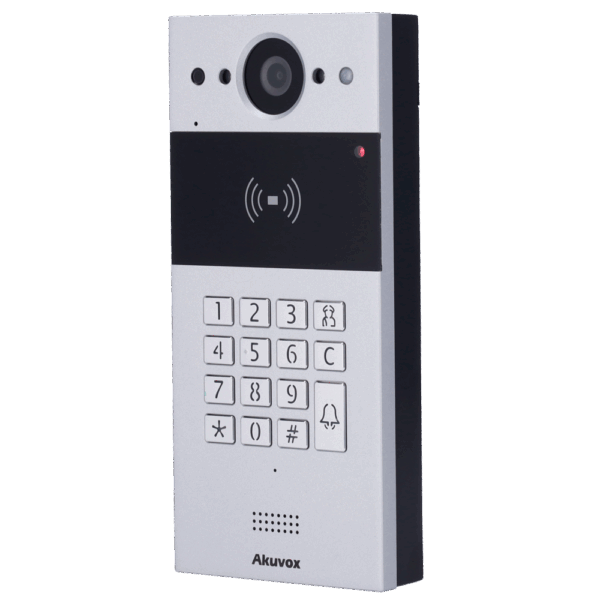 Videoportero IP en superficie - Cámara 2 Mpx | Audio bidireccional - Apertura con tarjeta EM/MF