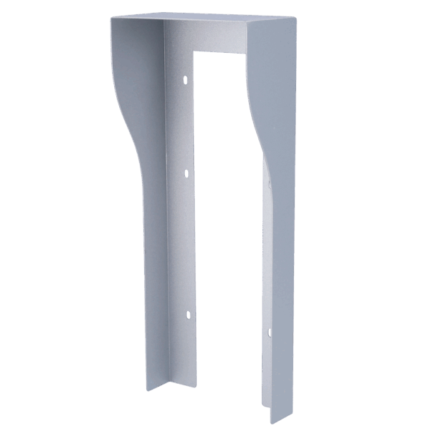 Cubierta para videoportero - Específica para Akuvox AK-R29x - Medidas: 330 (Al) x 132 (An) x 70 (Fo) mm - Fabricada en acero galvanizado - Visera para lluvia - Montaje en superficie