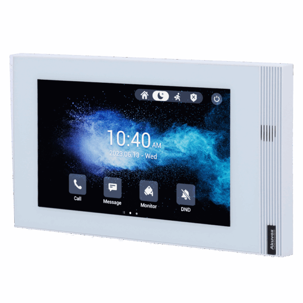 Monitor Linux para videoportero - Pantalla TFT de 7" | Montaje en superficie - Audio bidireccional Crystal Clear | Easy UI - TCP/IP