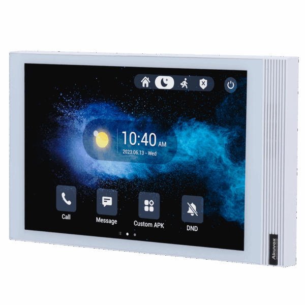 Monitor Android 12.0 para videoportero - Pantalla IPS de 8" - Audio bidireccional Crystal Clear | Easy UI - TCP/IP