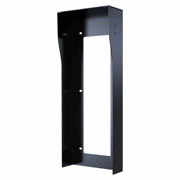 Cubierta para videoportero - Específica para Akuvox AK-X915S - Medidas: 353 (Al) x 134 (An) x 62 (Fo) mm - Fabricada en acero galvanizado - Visera para lluvia - Montaje en superficie