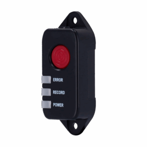 Hikvision - Botón de pánico - Para DVR Hikvision embarcados - Sensor G integrado - Receptor IR integrado - Giroscopio integrado