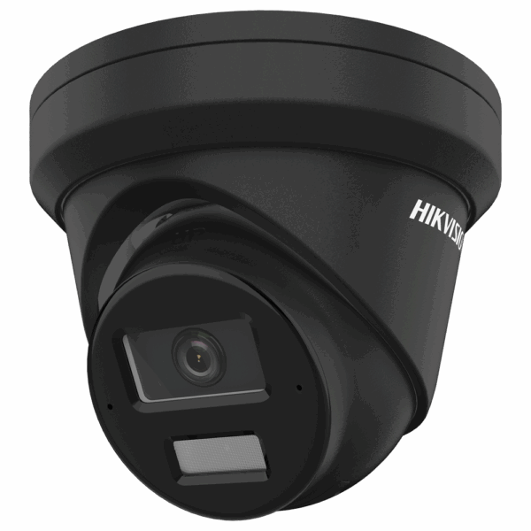 Hikvision cámara Turret IP gama PRO - Resolución 6 Megapixel (3200x1800) - Lente 2.8 mm | Micrófono dual en array - Luz híbrida alcance 30 m - PoE | MicroSD | IP67 - AcuSense | Detección de movimiento 2.0