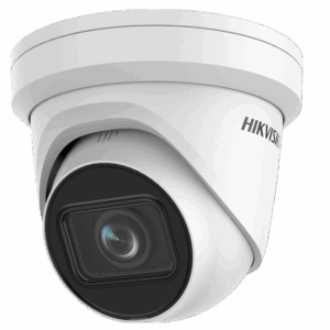 Hikvision cámara Turret IP gama PRO - Resolución 2 Megapíxel (1920x1080) - Lente varifocal motorizada 2.8~12 mm - IR alcance 40 m | Detección de movimiento 2.0 - AcuSense | Face Detection | Alarmas | Audio - MicroSD | IP67 | IK10 | PoE