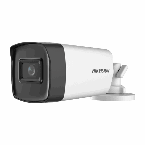 Hikvision - Cámara Bullet 4en1 Gama Value - Resolución 5 Megapíxel (2560x1944) - Lente 2.8 mm - IR Alcance 40 m - Impermeable IP67
