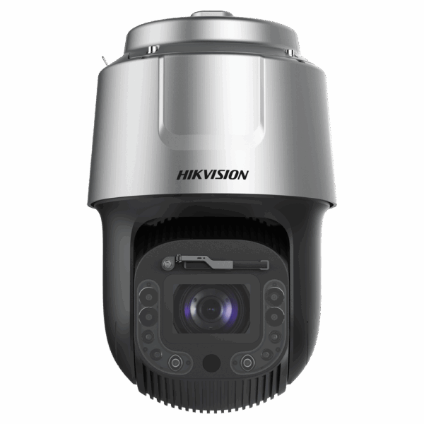 Hikvision cámara motorizada IP gama SOLUTIONS - Resolución 8 MPx (3840x2160) - Lente 7~315 mm 42X | 1/1.2“ ProgressiveScan CMOS - Hi-PoE | Alarmas | Audio | IP67 | IK10 - IR 500 m | Wiper | Smart Tracking | WDR 140 dB - AcuSense | Detección de rostros y vehículos
