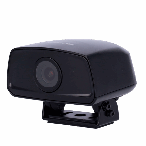 Hikvision - Cámara embarcada IP gama SOLUTIONS - Resolución 2MPx (1920x1080) - Lente 2.8 mm - Protección IP68 | WDR (120 dB) - Conector de aviación M12 de 4 pines | PoE