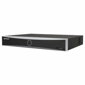 Hikvision grabador NVR 8 CH gama PRO - Resolución máxima 12Mpx@2ch - Ancho de banda 80 Mbps - Audio | Admite 1 disco duro - Detección de movimiento 2.0 | AcuSense - Face Recognition