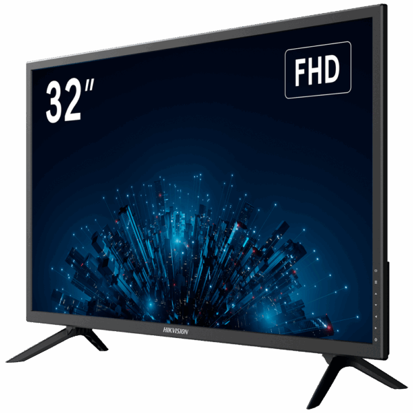 Monitor HIKVISION LED FHD 32" - Resolución 1920x1080 -  Formato 16:9  - Entradas: 1xHDMI 1xVGA