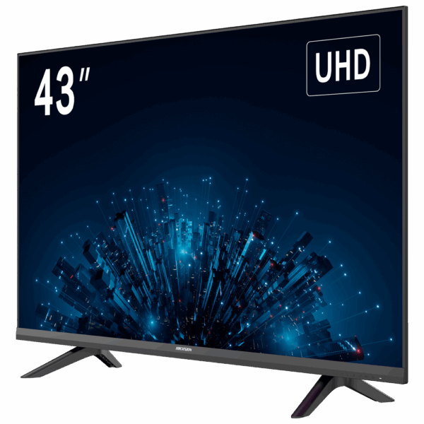 Monitor HIKVISION LED FHD 43" - Resolución 3840x2160 -  Formato 16:9  - Entradas: 3xHDMI 1xUSB