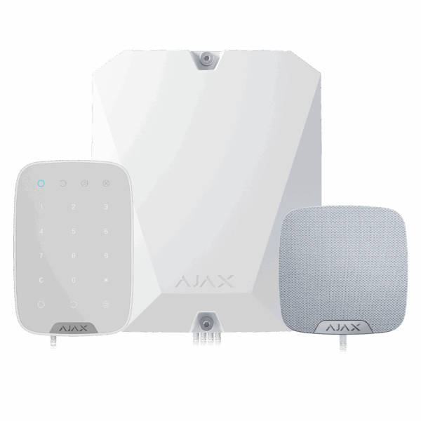 Kit de alarma profesional - Certificado Grado 3 - Comunicación Ethernet y dual SIM 2G - Protocolos Jeweller